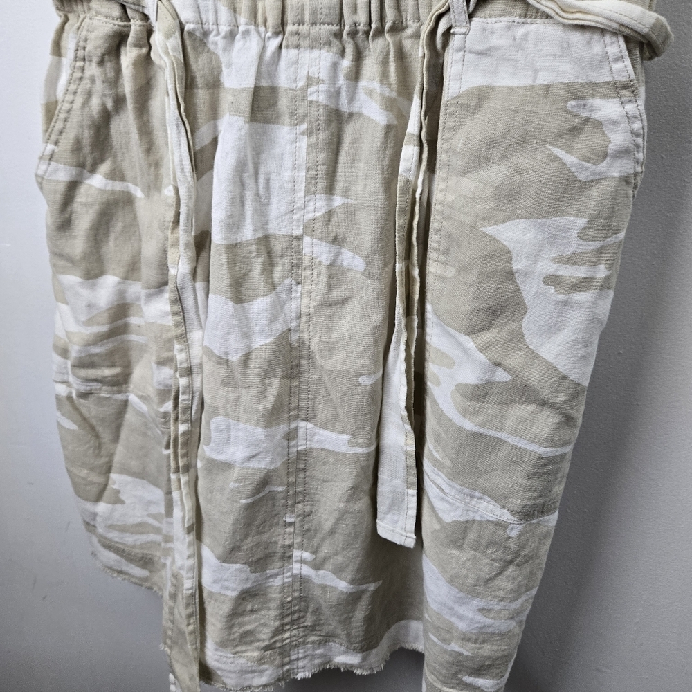 NWT Splendid Geneva Light Camo Linen Lyocell Blend Dress - Picture 5 of 10